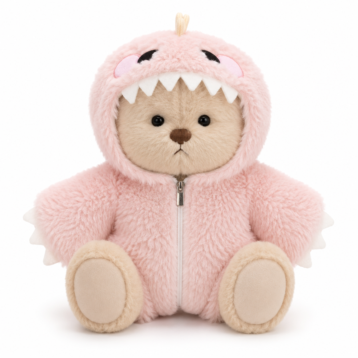 Cute Teddy Bear with Dino Outfit